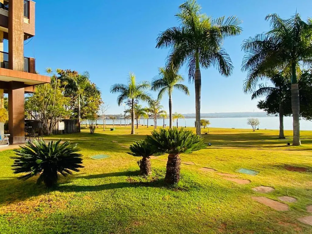 Apt 2 Suites No Life Resort Com Vista Parcial Para O Lago E Lazer Completo Brasília Apartmán